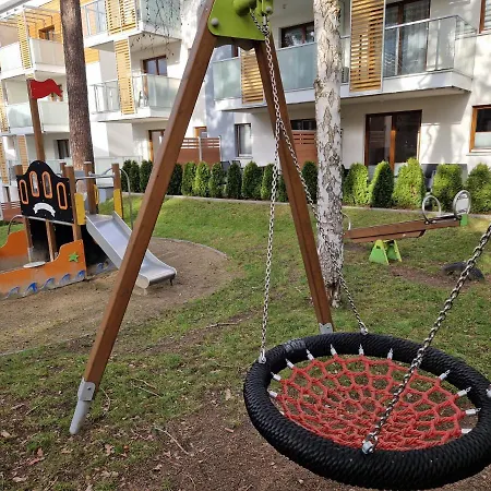 Holiapart In Nautikka Park - Blisko Plazy, Kids Club, Plac Zabaw, Sala Fitness Lägenhet Krynica Morska