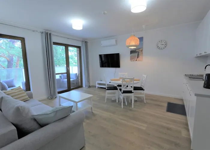 公寓 Holiapart In Nautikka Park - Przy Plazy & Kids Club, Sala Fitness