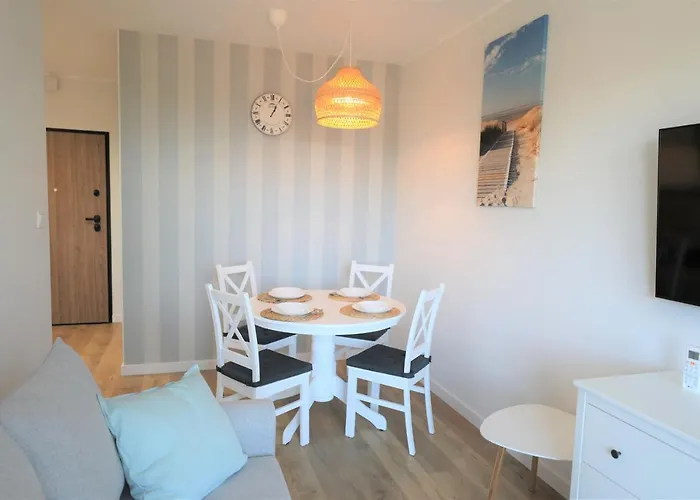 公寓 Holiapart In Nautikka Park - Przy Plazy & Kids Club, Sala Fitness 库瑞尼卡慕斯卡