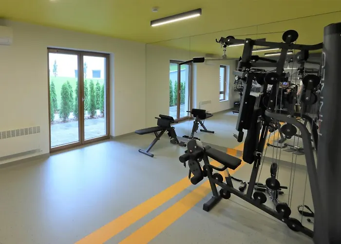 公寓 Holiapart In Nautikka Park - Przy Plazy & Kids Club, Sala Fitness