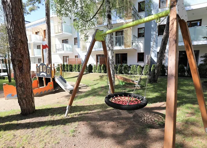 公寓 Holiapart In Nautikka Park - Przy Plazy & Kids Club, Sala Fitness 库瑞尼卡慕斯卡