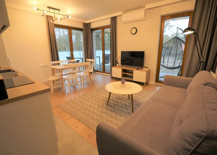 公寓 Holiapart In Nautikka Park - Przy Plazy & Kids Club, Sala Fitness *