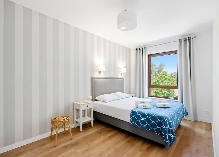 公寓 Holiapart In Nautikka Park - Przy Plazy & Kids Club, Sala Fitness 库瑞尼卡慕斯卡