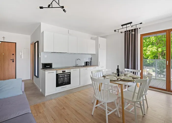 公寓 Holiapart In Nautikka Park - Przy Plazy & Kids Club, Sala Fitness