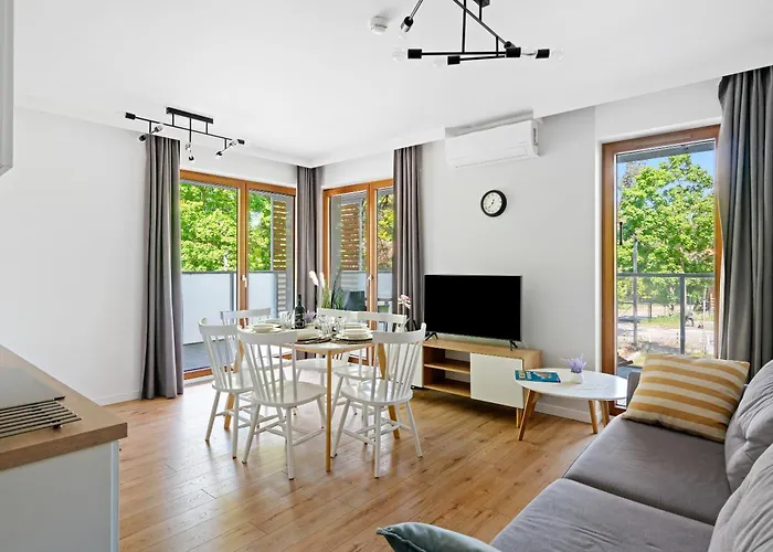 公寓 Holiapart In Nautikka Park - Przy Plazy & Kids Club, Sala Fitness *